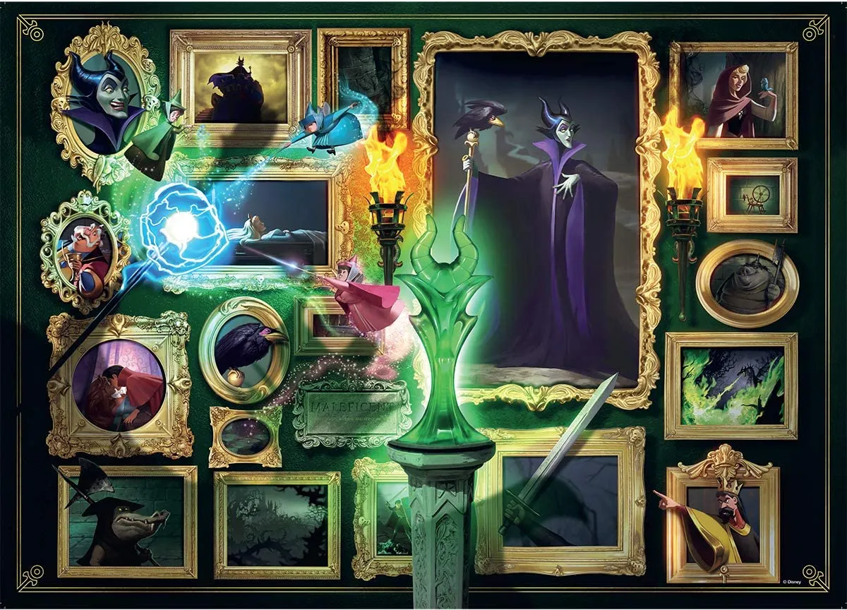 1000 pc Puzzle - Villainous Malificent