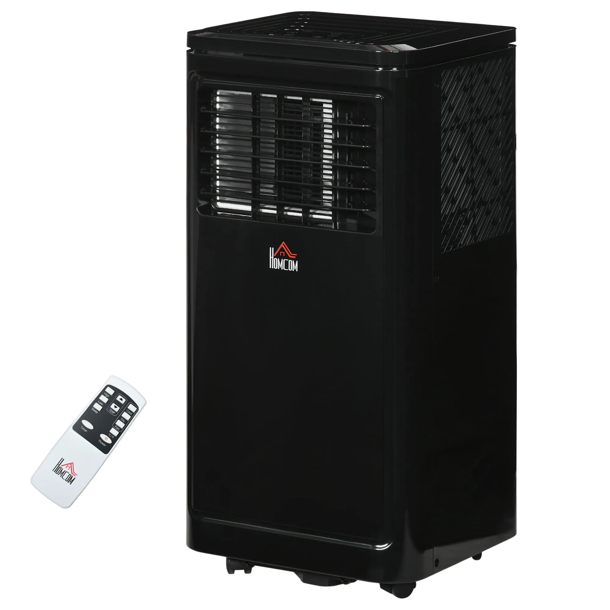 1Pcs 8,000 BTU Portable Air Conditioner Evaporative Cooler Use for Home,Black