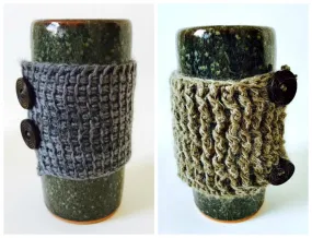 2 Cup Cozies Crochet Patterns