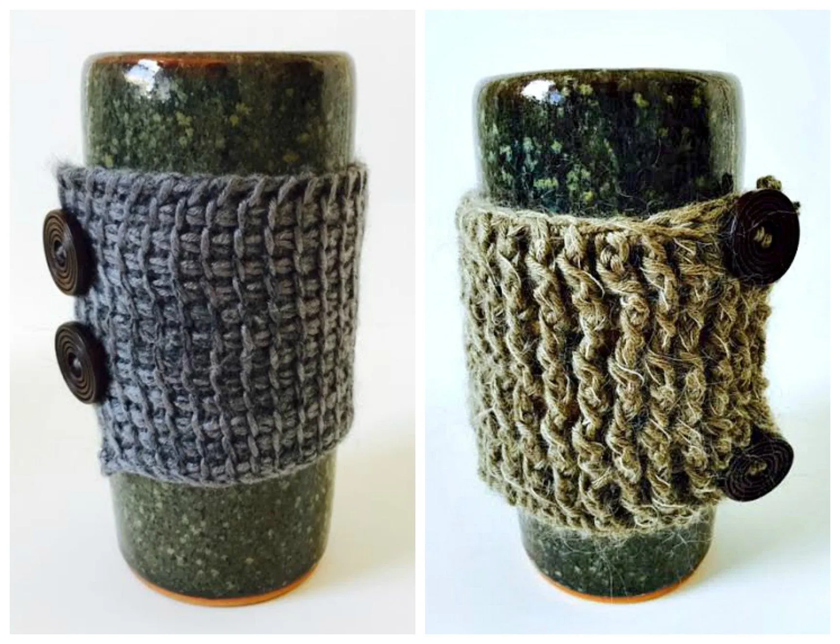 2 Cup Cozies Crochet Patterns
