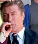 30 ROCK: Jack Donaghy's Lined Scotch Glass from Italy and Cuban Cigar Prop