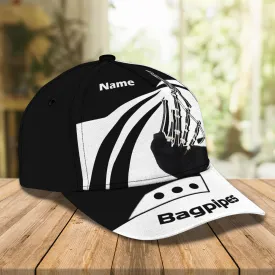 3D Classic Cap Bagpipes Personalized Name Cap 69 Namashops