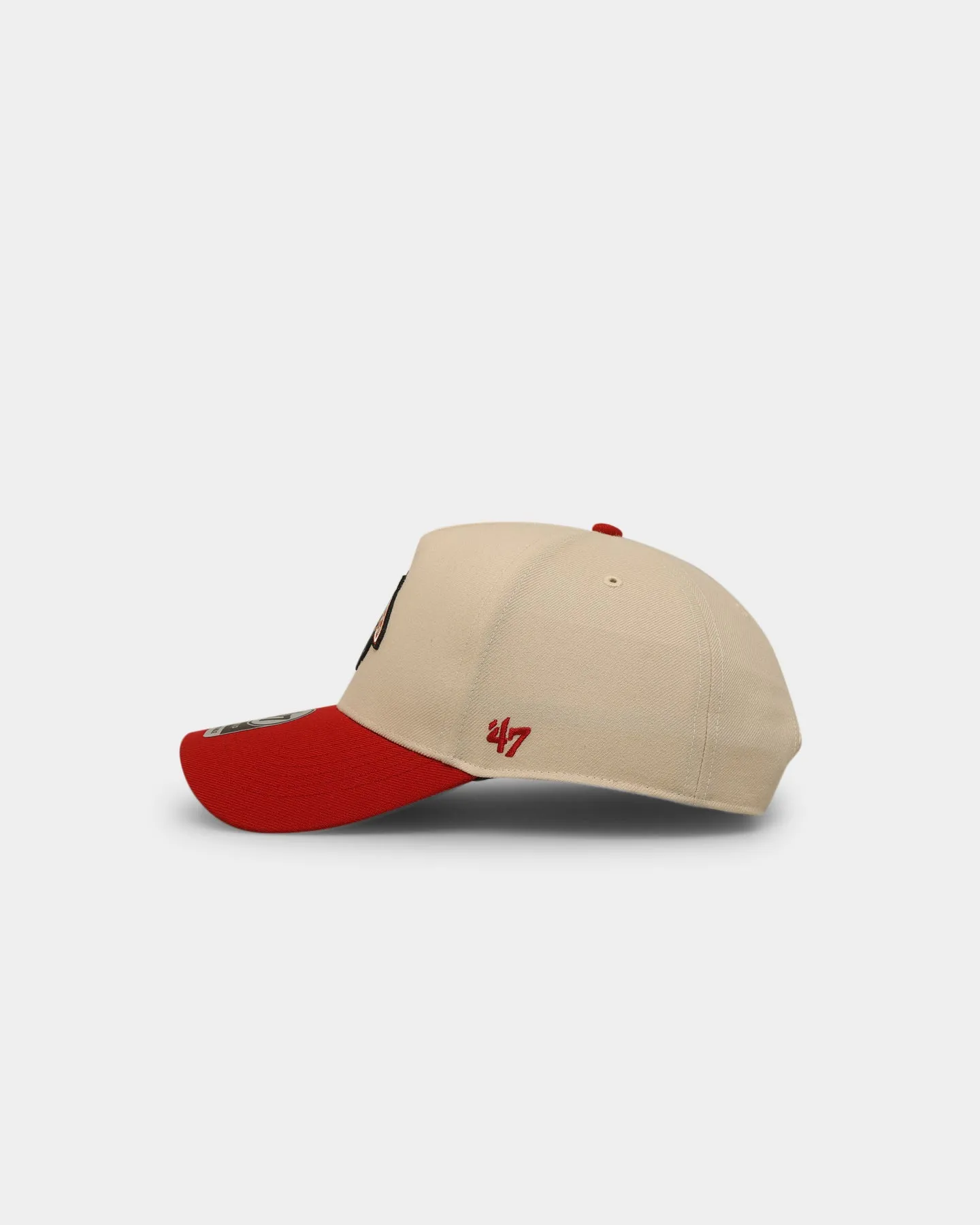 47 Brand Chicago Blackhawks MVP DT Snapback Natural/Red