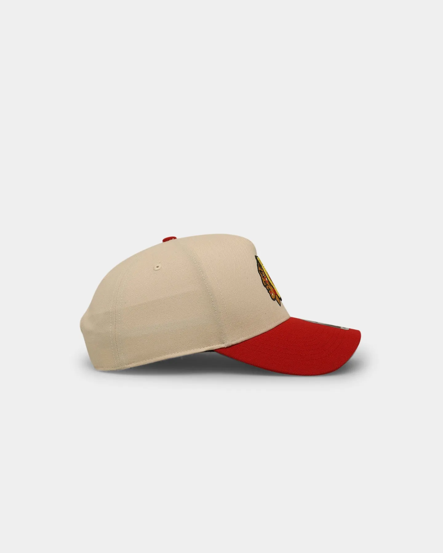 47 Brand Chicago Blackhawks MVP DT Snapback Natural/Red