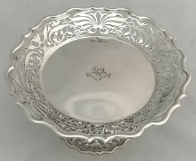79th Carnatic Infantry British Indian Army Silver Tazza. London 1904 Goldsmiths & Silversmiths Co. Ltd. 12.5 troy ounces.