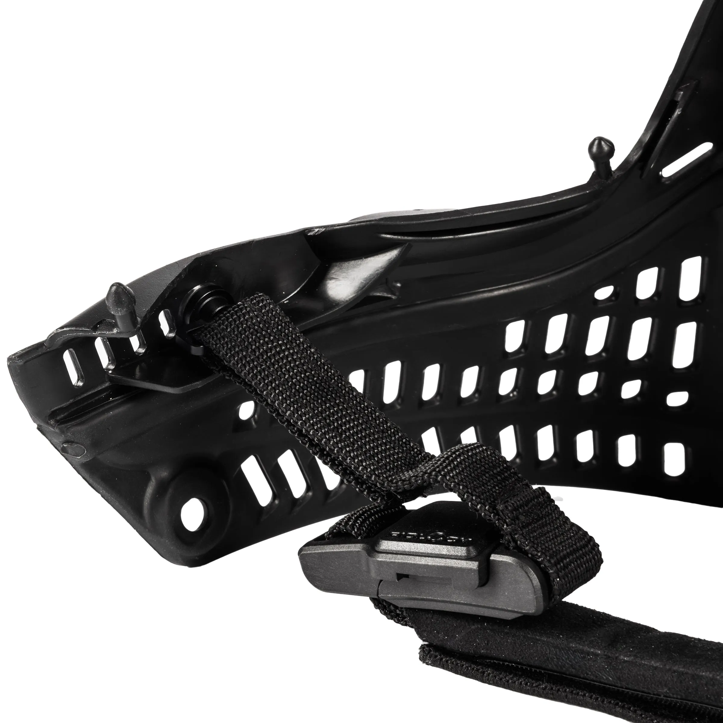 Aluminum Chin Strap Screw Set - Black