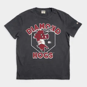 Arkansas Diamond Hogs Vintage Heavyweight Tee