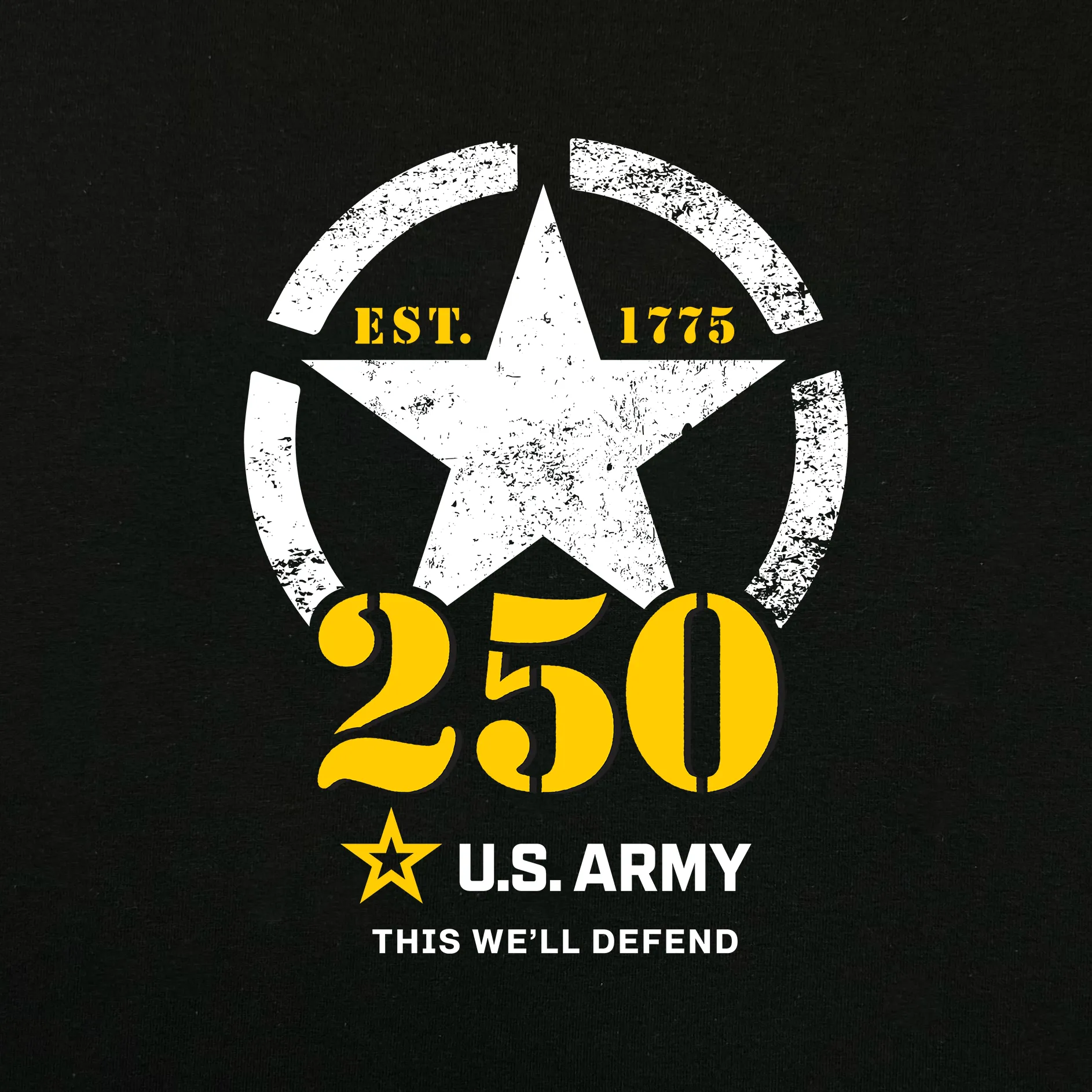 Army 250th Anniversary T-Shirt
