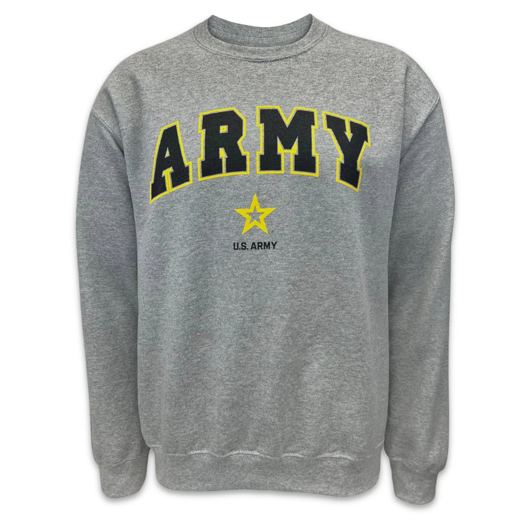 Army Arch Star Crewneck (Grey)