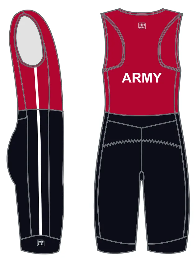 Army RC Men's Team Rowing Suit - Red