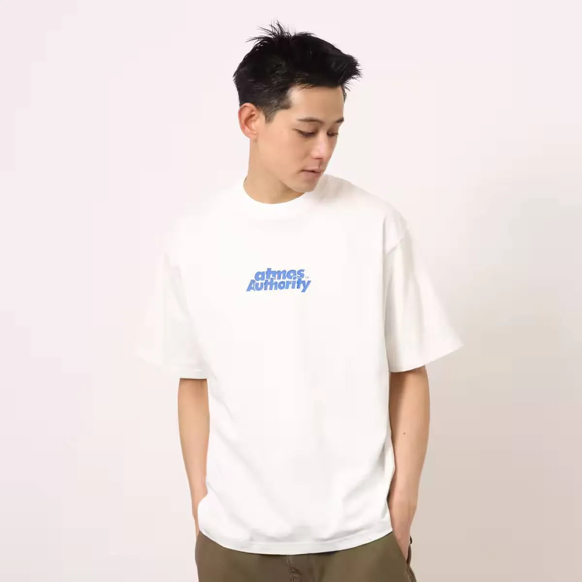 ATMOS THICK RUBBER PRINT T-SHIRT