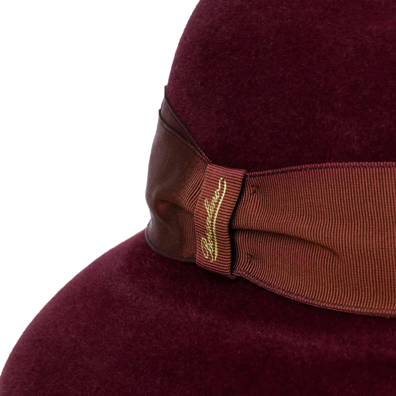 Audrey Velour Fur Felt Hat by Borsalino