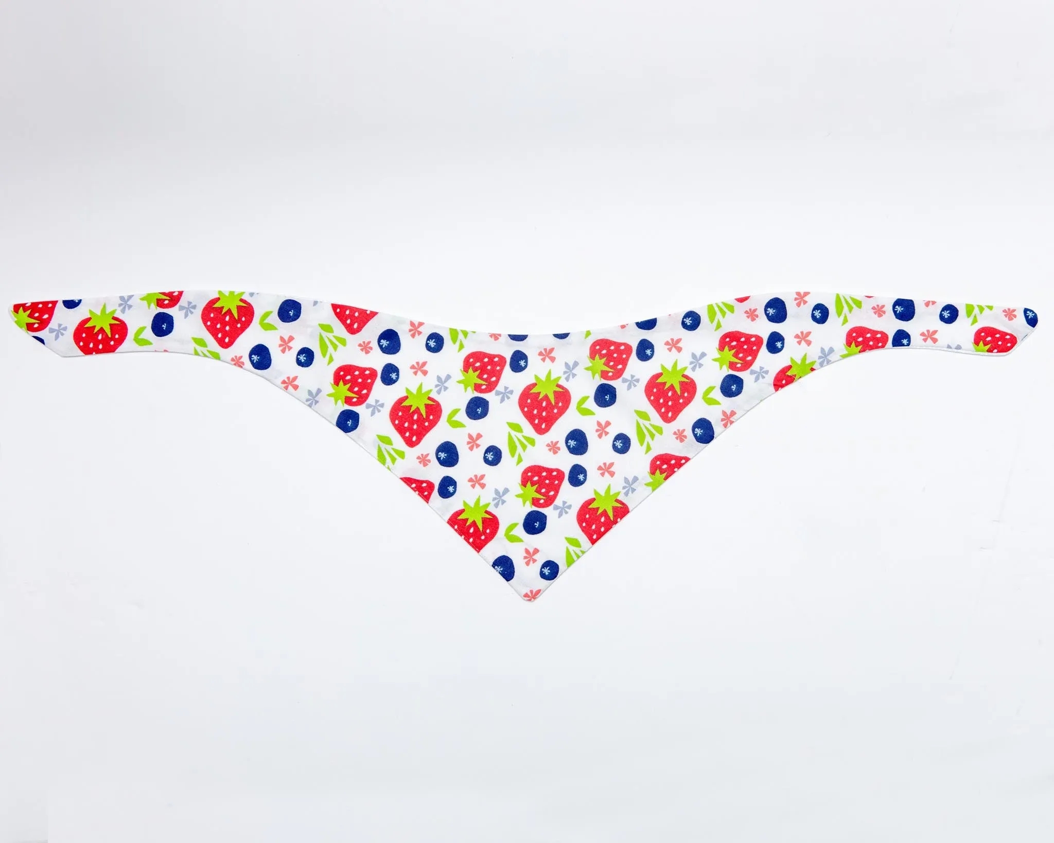 Berries & Cream Bandana<br>(Made in the USA) (FINAL SALE)