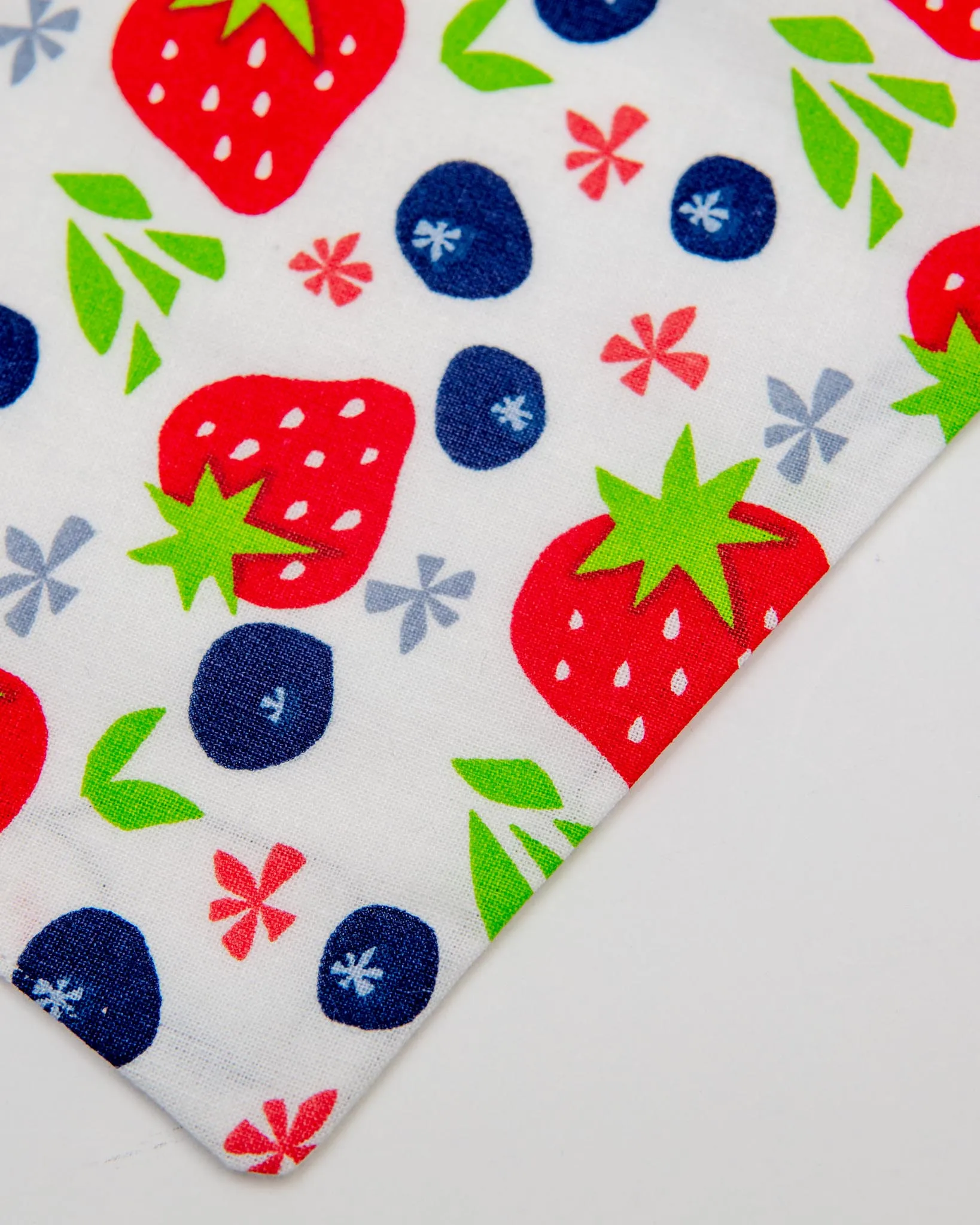 Berries & Cream Bandana<br>(Made in the USA) (FINAL SALE)