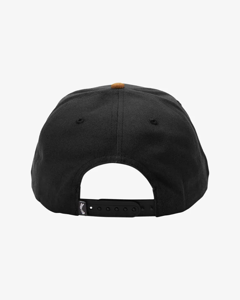 Billabong | Stacked Snapback Hat - Black/Tan