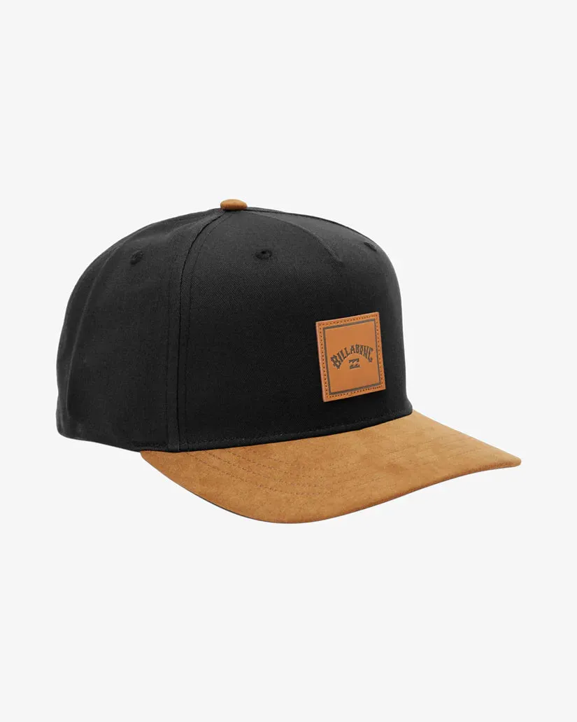 Billabong | Stacked Snapback Hat - Black/Tan
