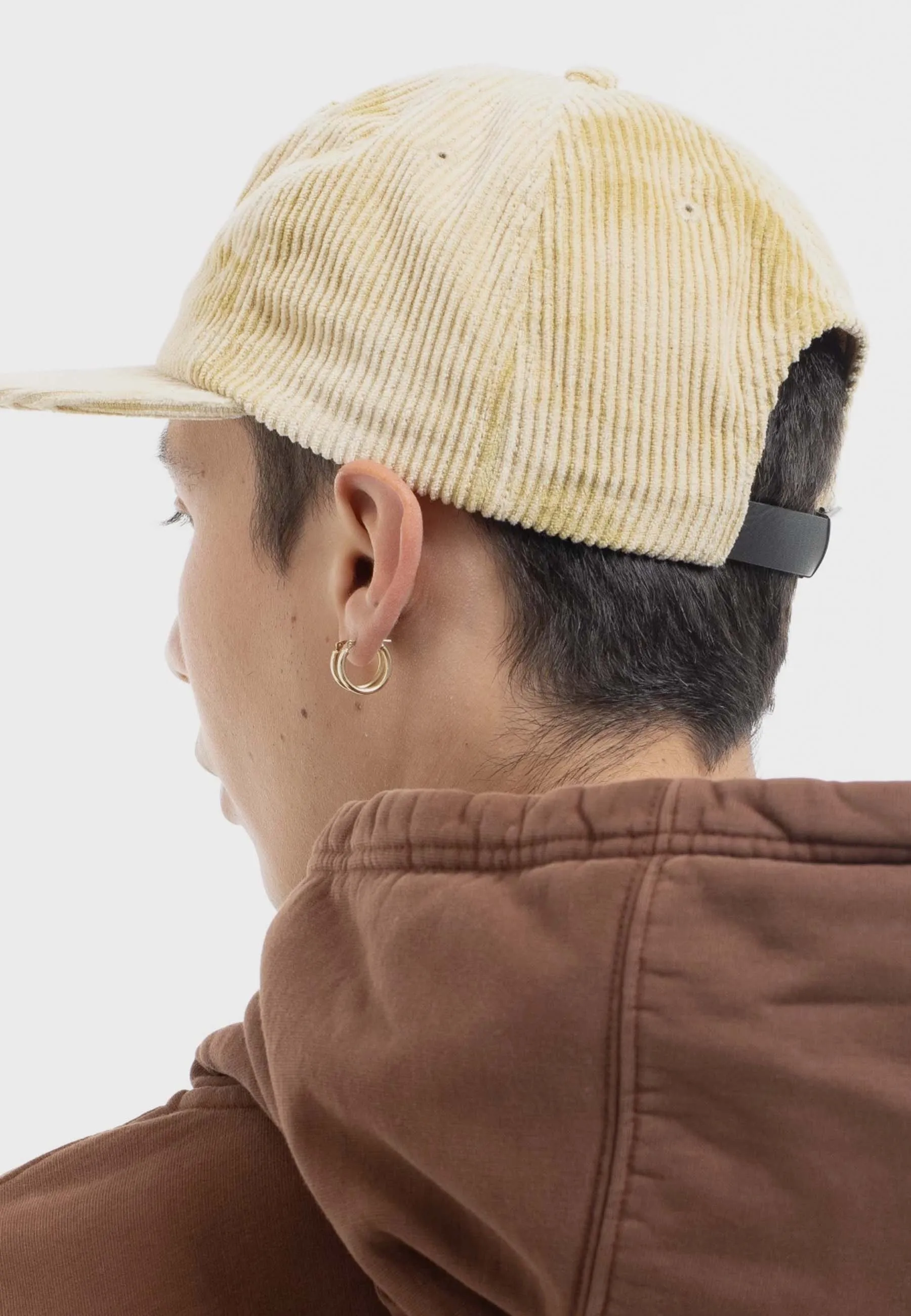 Bleach Cord Logo Head 5 Panel Cap - gold