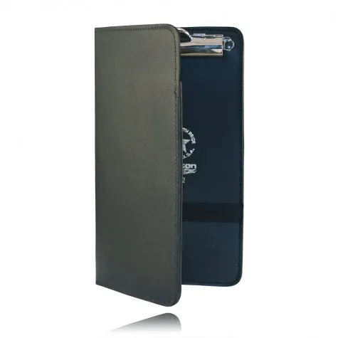 Boston Leather Citation Book W/Pocket & Id With Clip