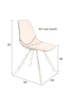 Brown Franky Chair
