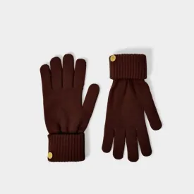 Cacao Knitted Gloves KLS535