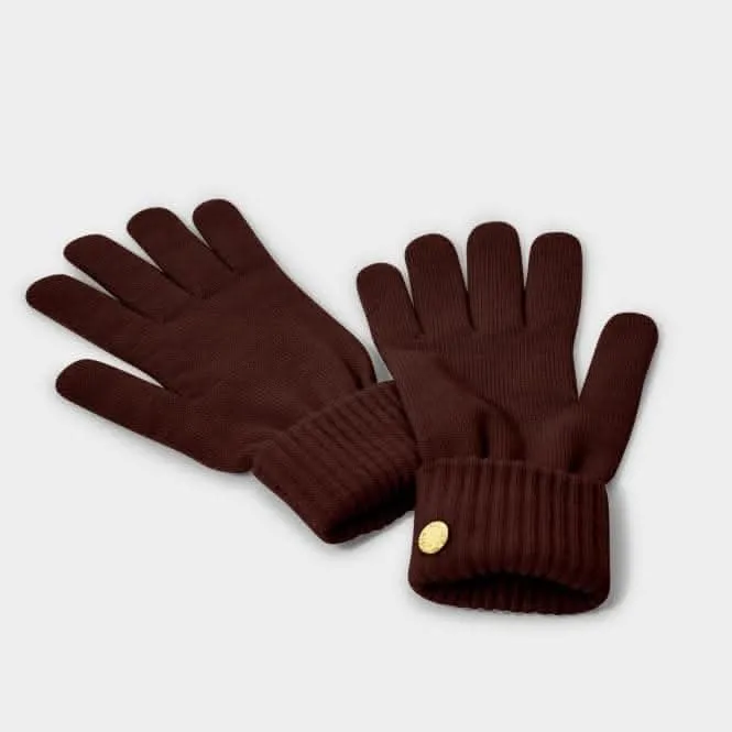 Cacao Knitted Gloves KLS535