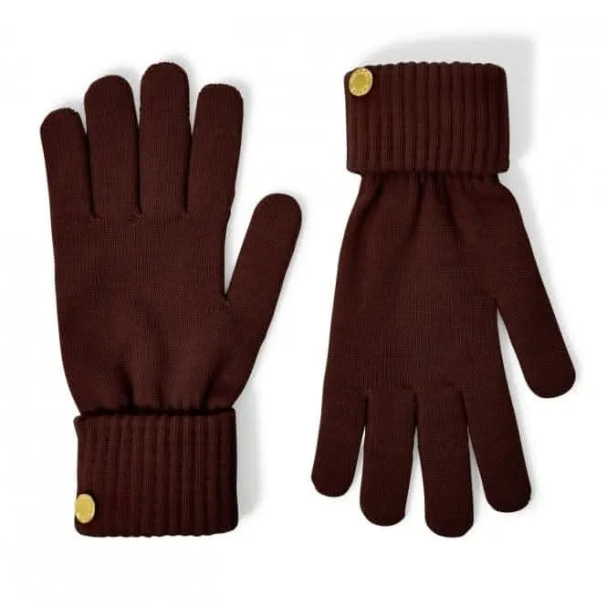 Cacao Knitted Gloves KLS535