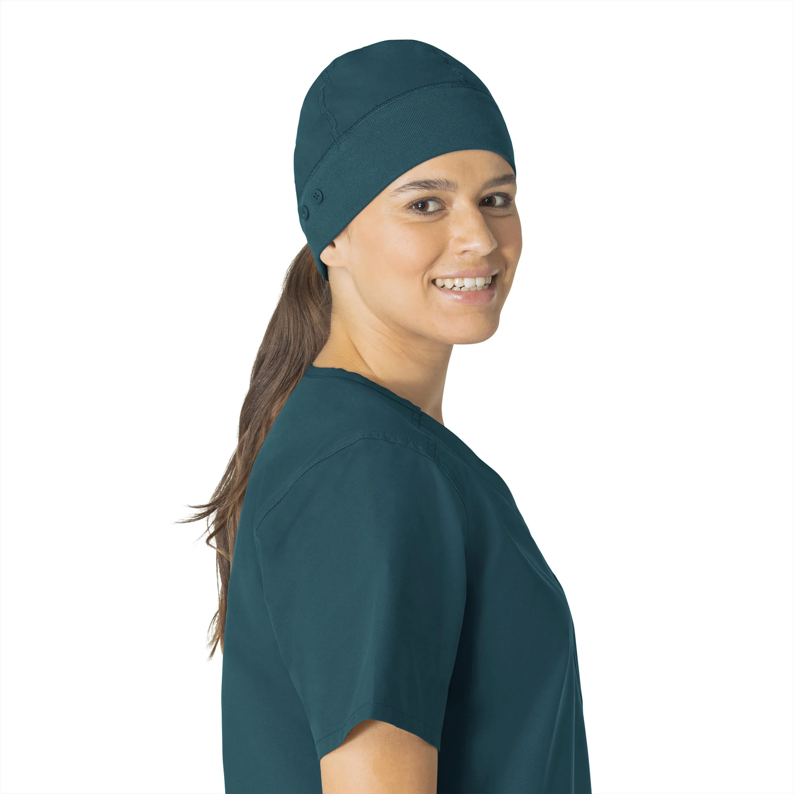 Carhartt Force Essentials Unisex Beanie Scrub Cap - Caribbean Blue