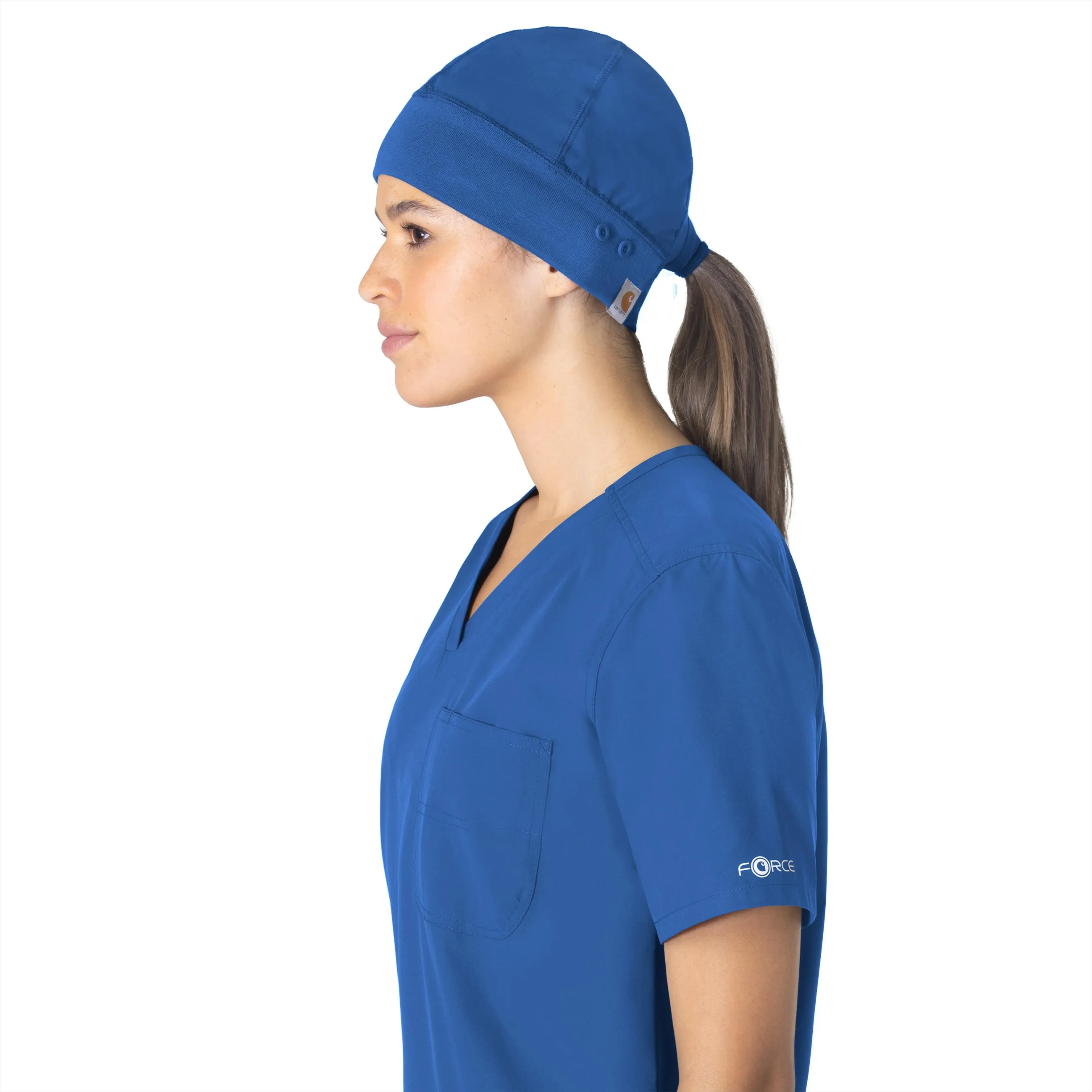 Carhartt Force Essentials Unisex Beanie Scrub Cap - Royal