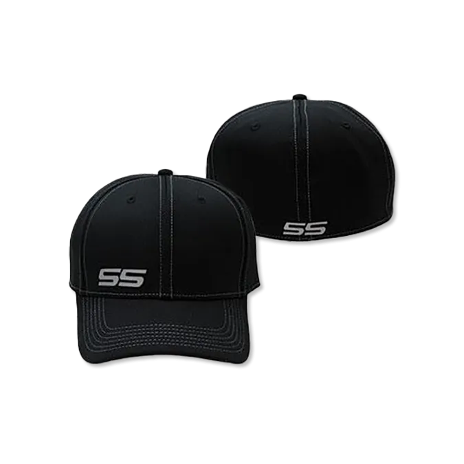 Chevrolet Black Flex Fit SS Hat