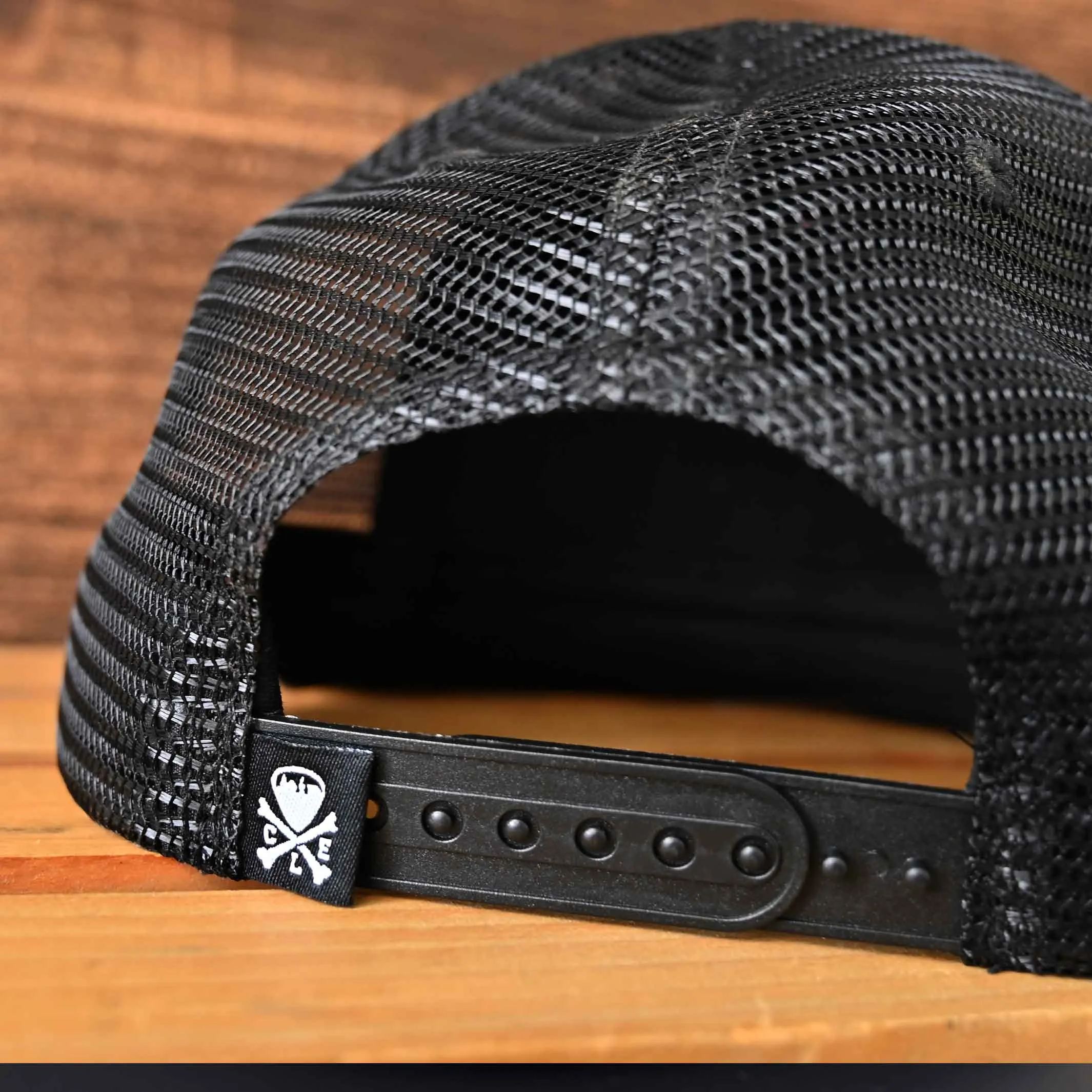 CLE Logo Seal Trucker Hat - Black