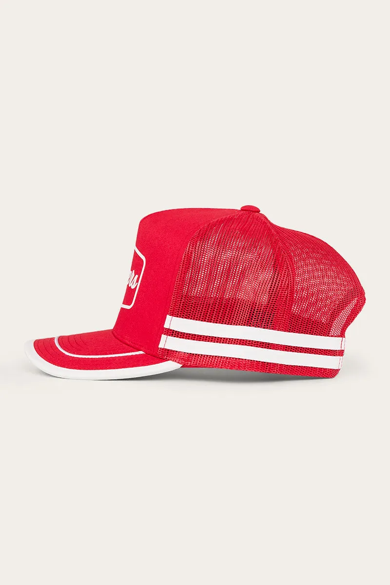 Cobar Trucker Cap - Red/White