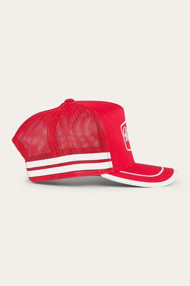 Cobar Trucker Cap - Red/White