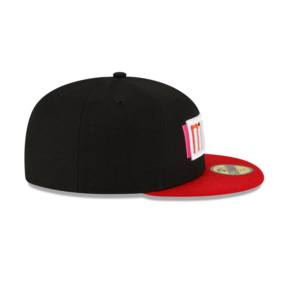 Miami Culture Court Vol. 2 - Fitted Hat with Optimized Wordmark Design