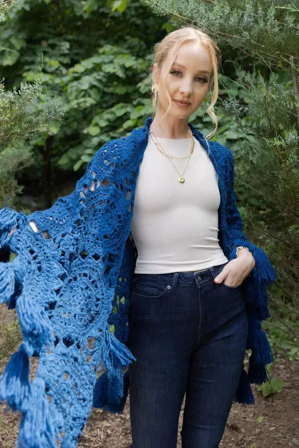 Crocheted Sunshine Shawl