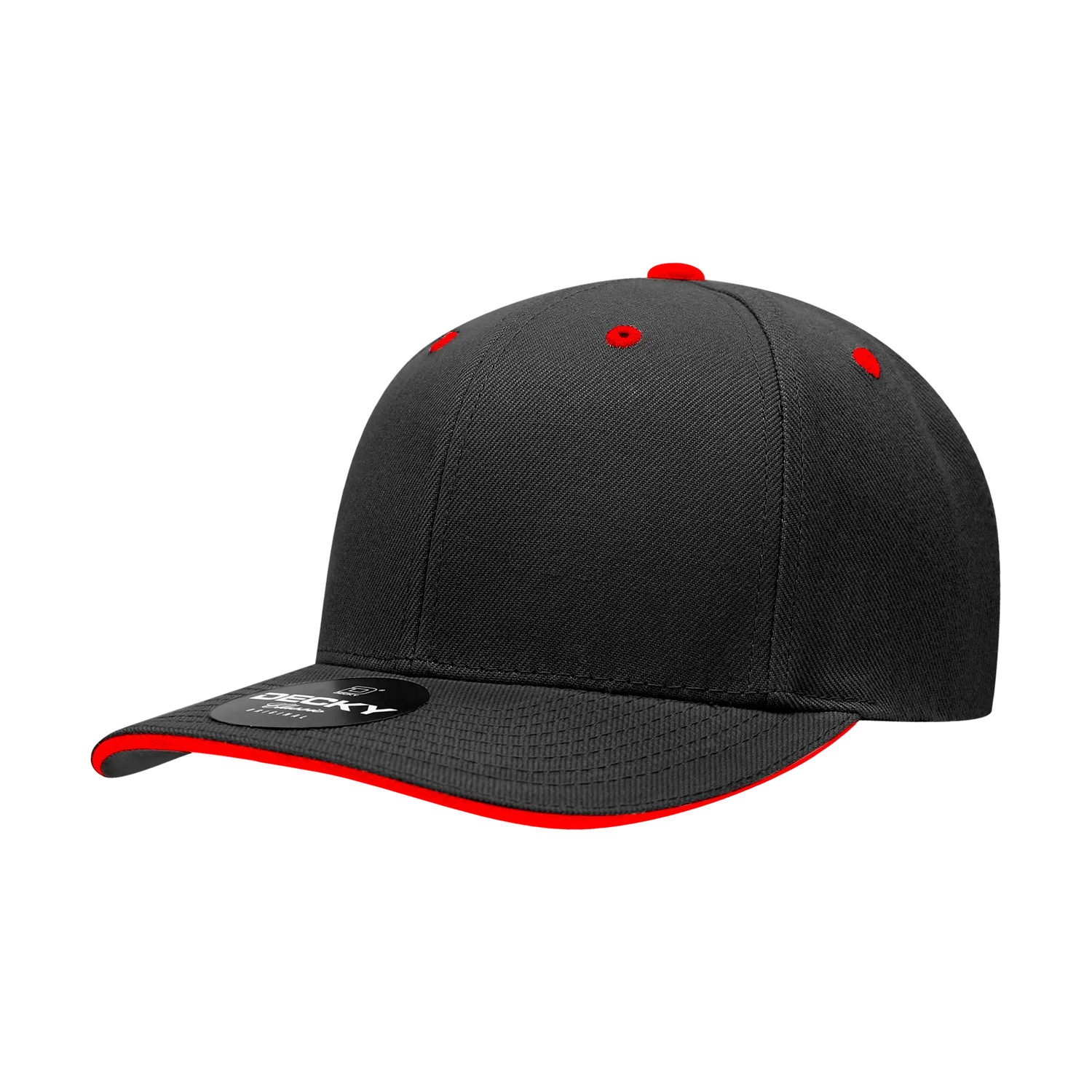 Decky 2003 - Sandwich Visor Baseball Cap, 6 Panel Sandwich Hat