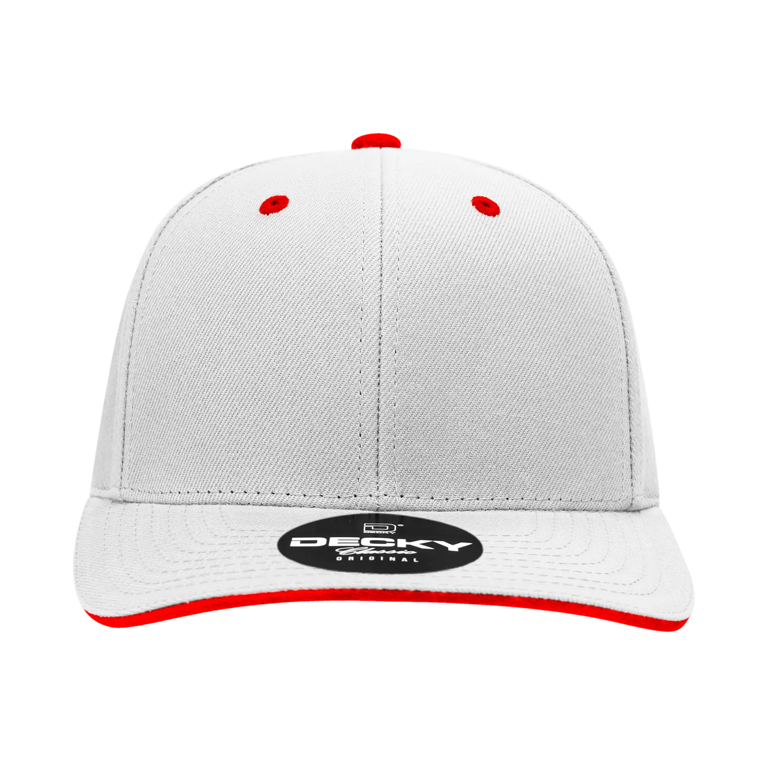 Decky 2003 - Sandwich Visor Baseball Cap, 6 Panel Sandwich Hat