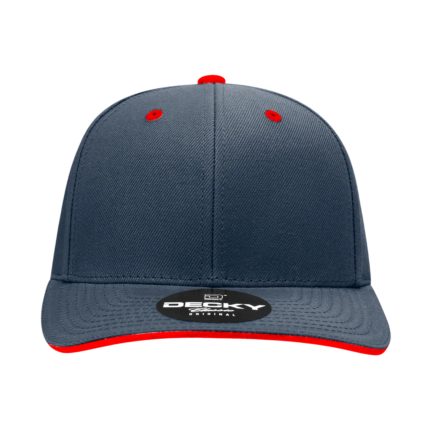 Decky 2003 - Sandwich Visor Baseball Cap, 6 Panel Sandwich Hat