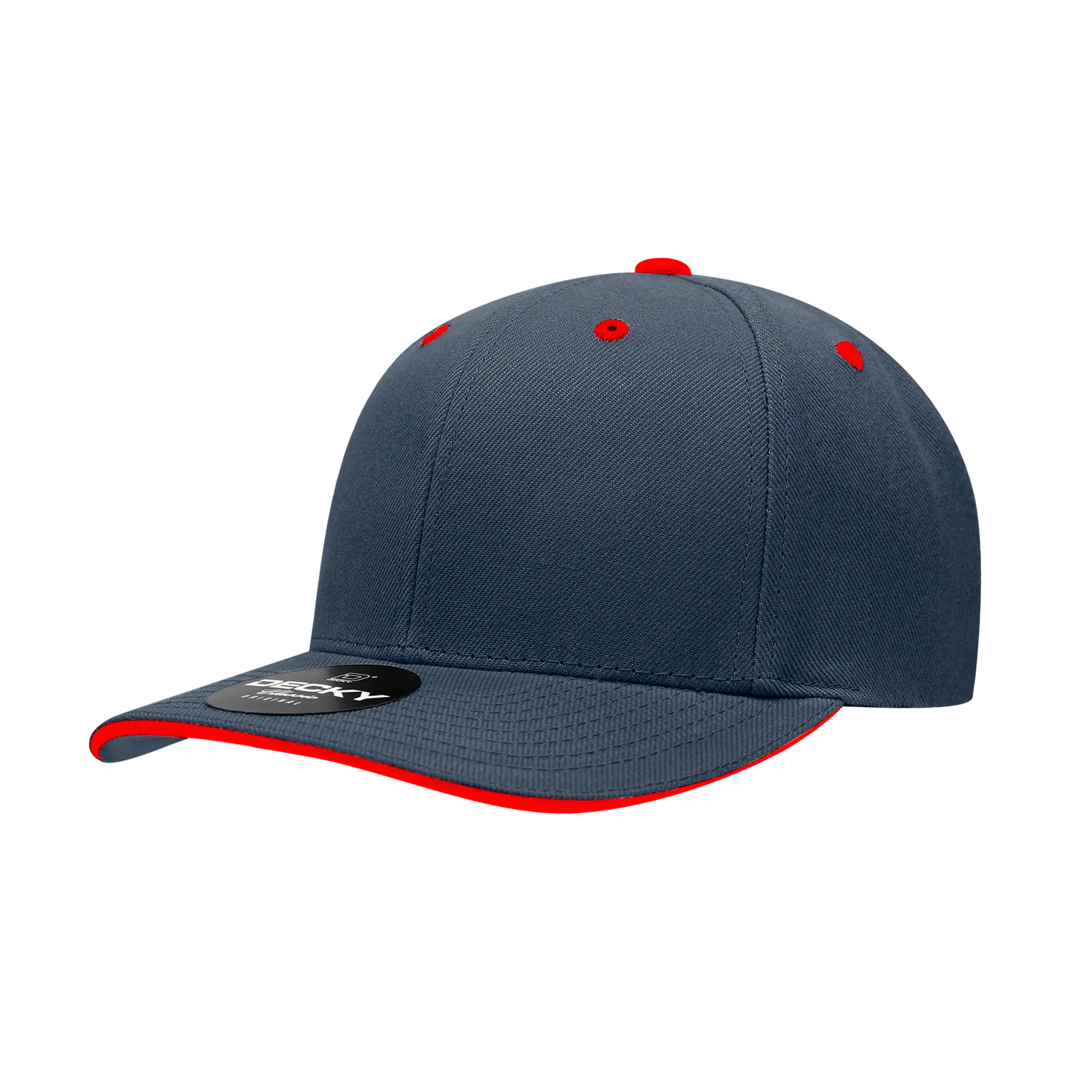 Decky 2003 - Sandwich Visor Baseball Cap, 6 Panel Sandwich Hat