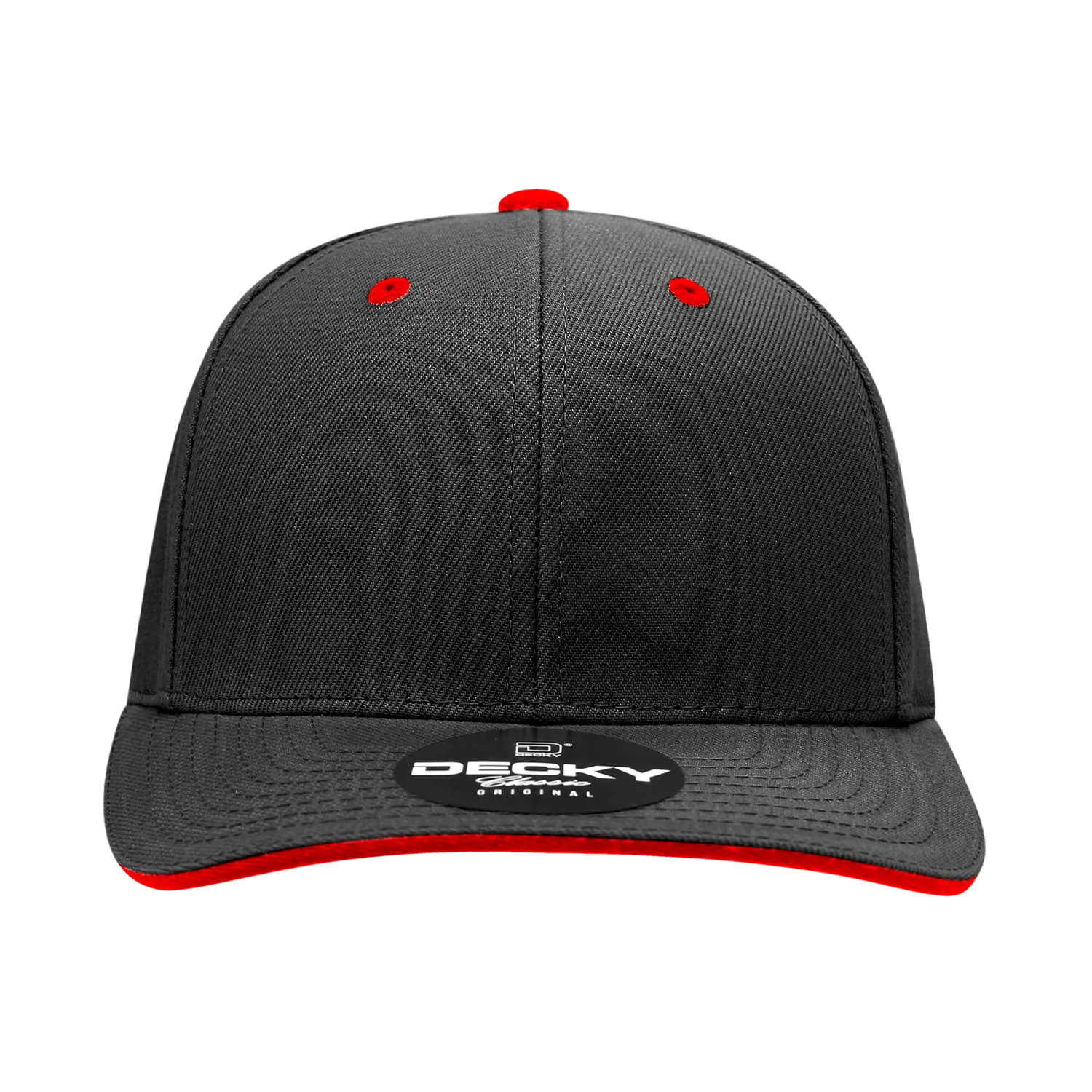 Decky 2003 - Sandwich Visor Baseball Cap, 6 Panel Sandwich Hat