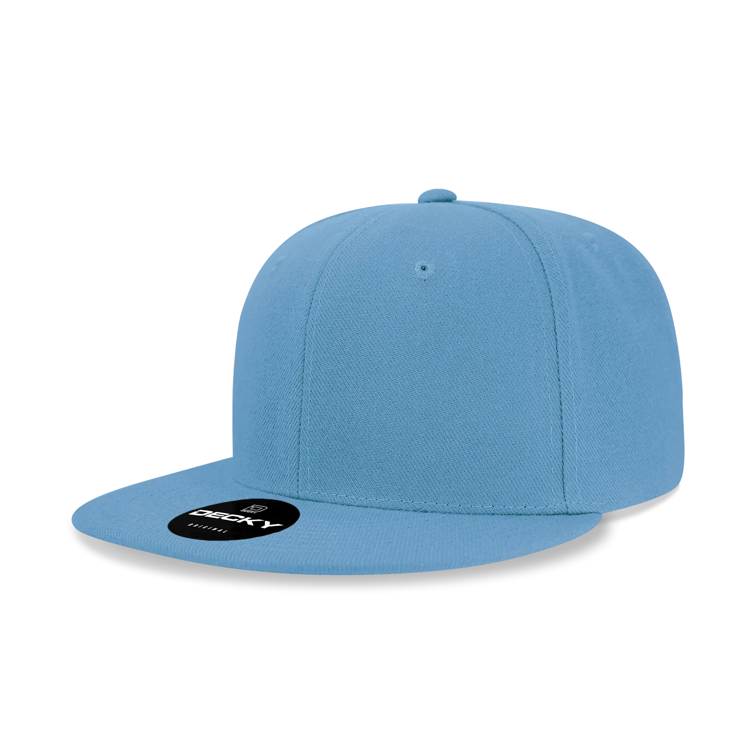 Decky 6020 - High Profile 6 Panel Snapback, Flat Bill Hat - PALLET Pricing