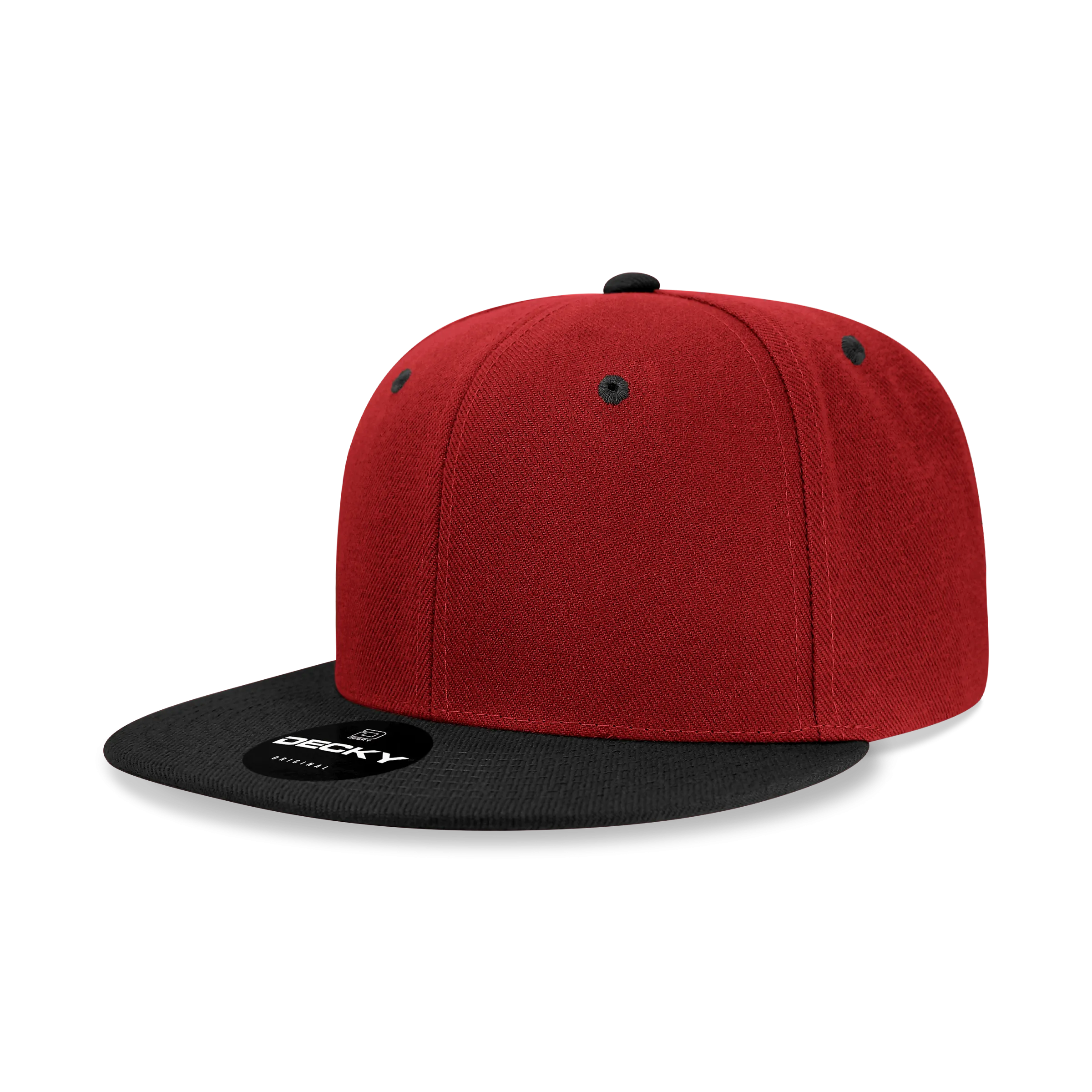 Decky 6020 - High Profile 6 Panel Snapback, Flat Bill Hat - PALLET Pricing