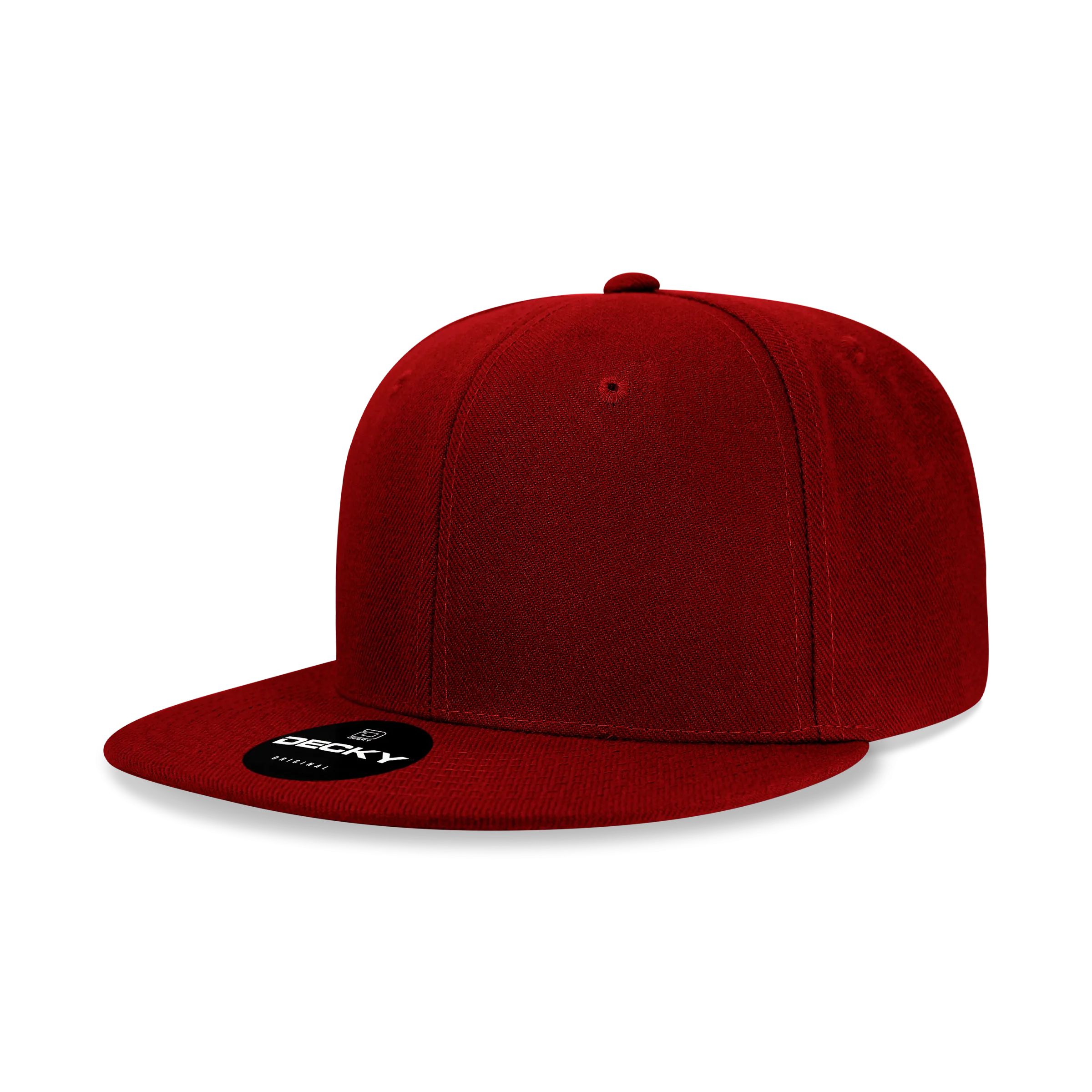 Decky 6020 - High Profile 6 Panel Snapback, Flat Bill Hat - PALLET Pricing
