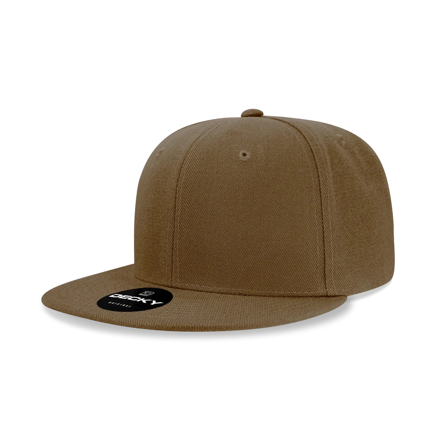 Decky 6020 - High Profile 6 Panel Snapback, Flat Bill Hat - PALLET Pricing