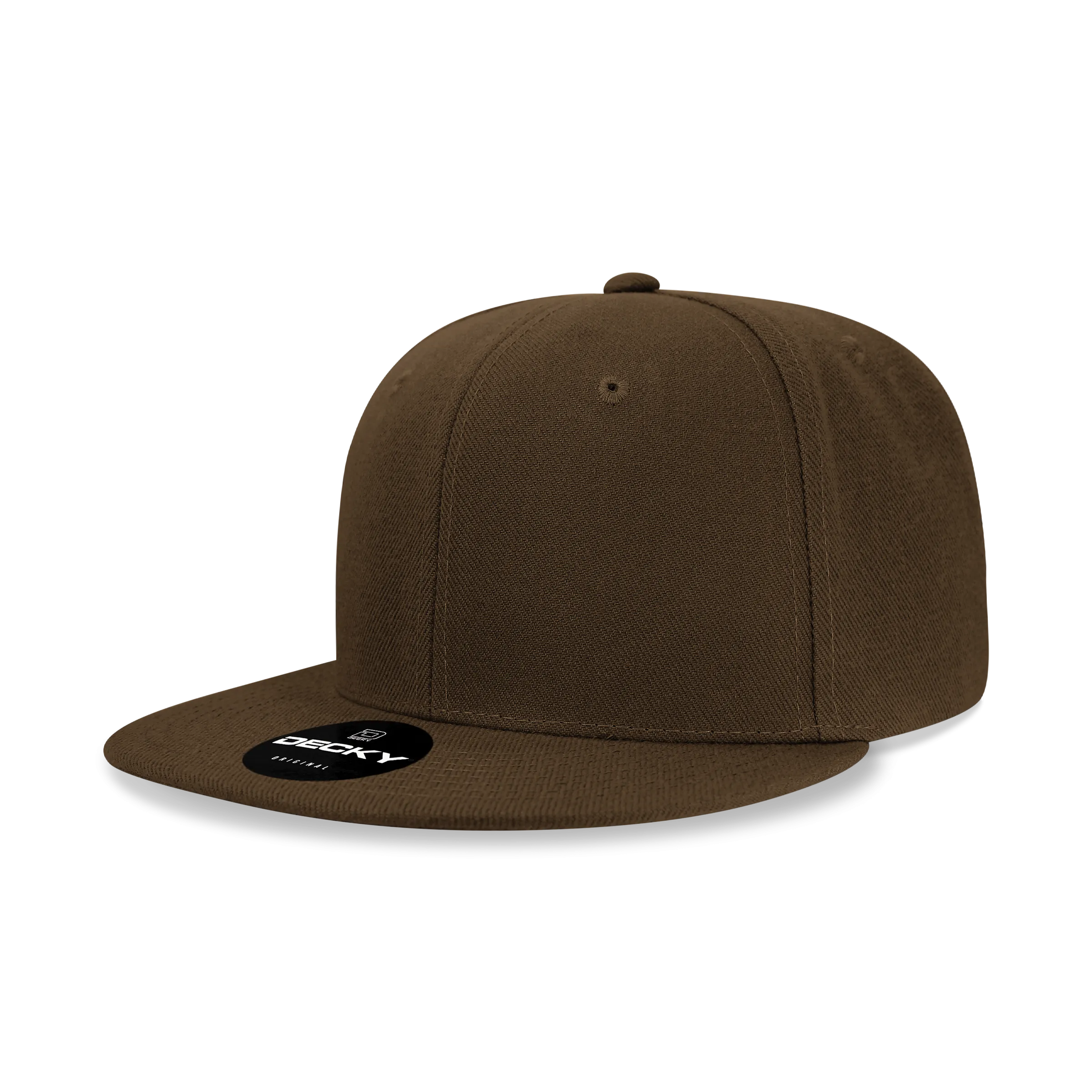 Decky 6020 - High Profile 6 Panel Snapback, Flat Bill Hat - PALLET Pricing