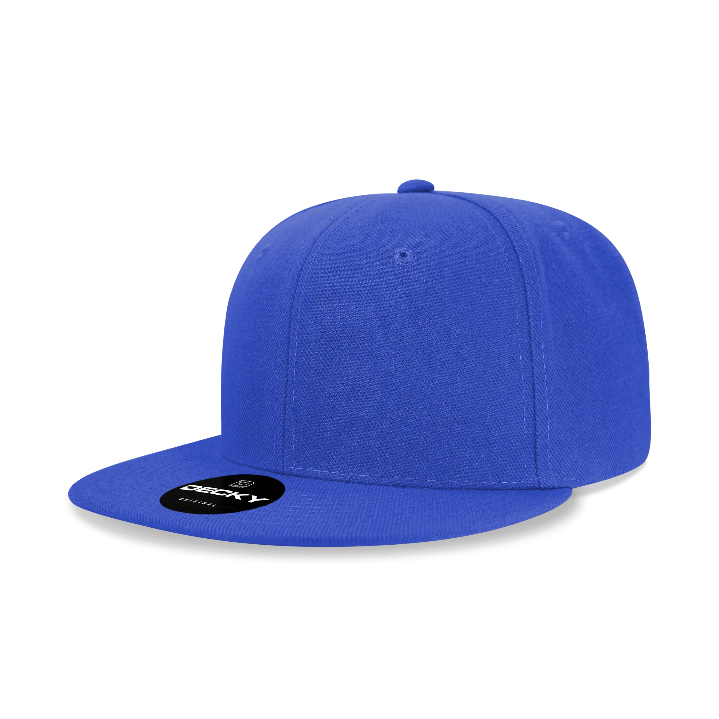 Decky 6020 - High Profile 6 Panel Snapback, Flat Bill Hat - PALLET Pricing