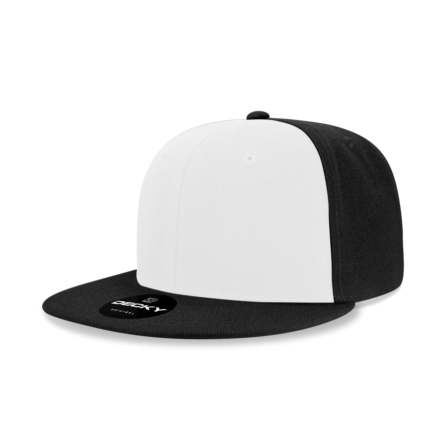 Decky 6020 - High Profile 6 Panel Snapback, Flat Bill Hat - PALLET Pricing