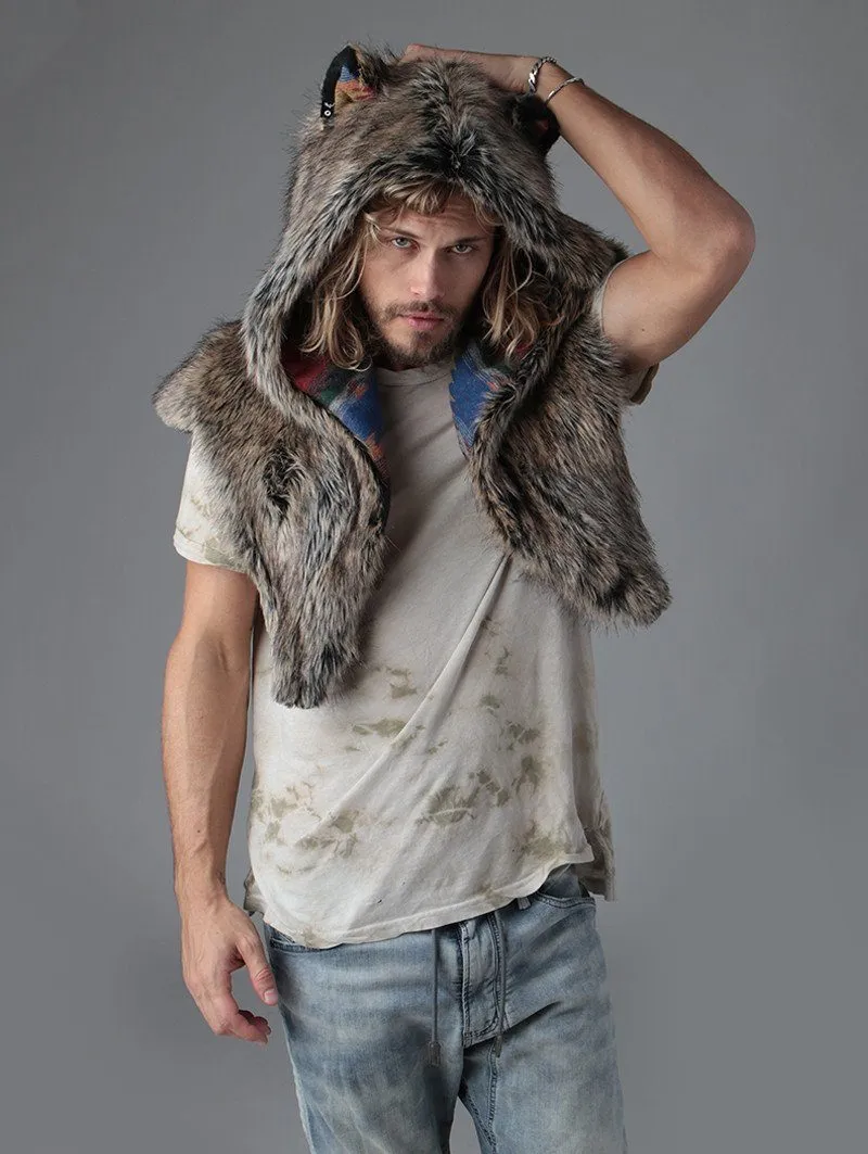 Direwolf Italy Shawl SpiritHood