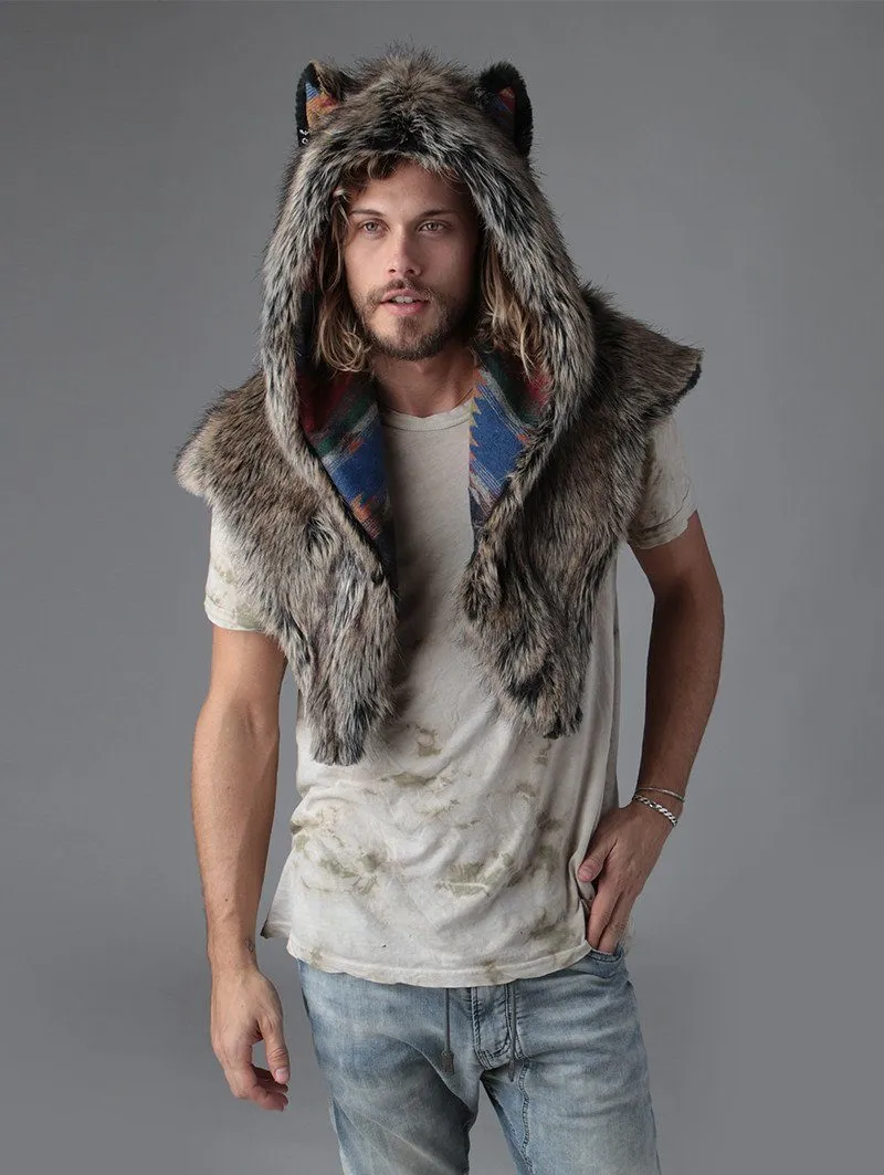 Direwolf Italy Shawl SpiritHood