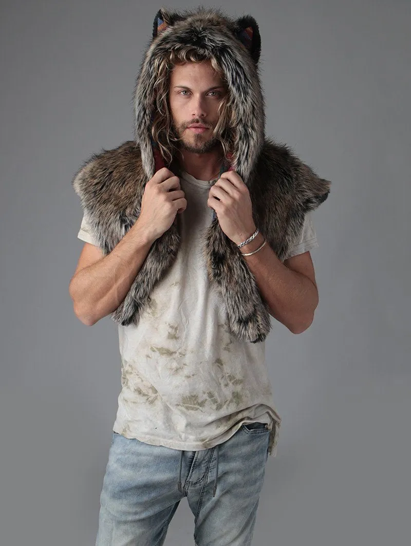 Direwolf Italy Shawl SpiritHood