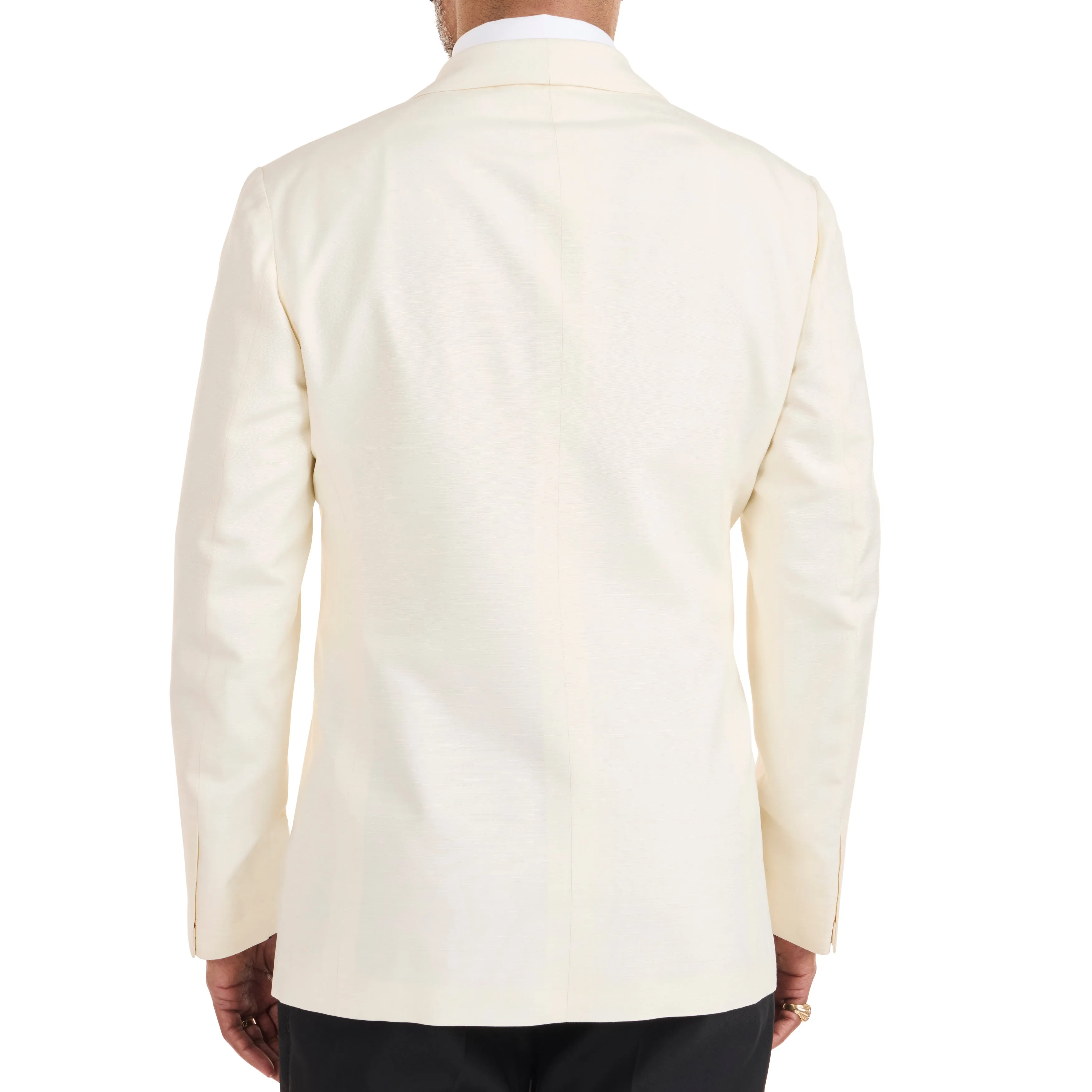 Dupioni Silk Shawl Collar Model 103 Dinner Jacket